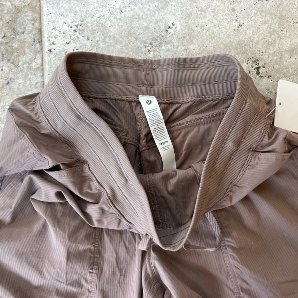Lululemon NWT Dance Studio Relaxed-Fit Mid-Rise Cargo Jogger, Taupe Brown, S